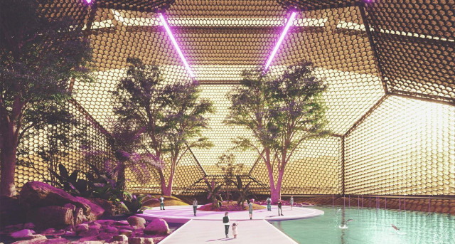 У модулях будуть парки та сади